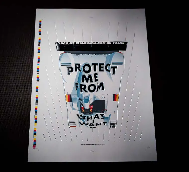 Uma lenda das pistas. Uma obra de arte para a sua coleção.